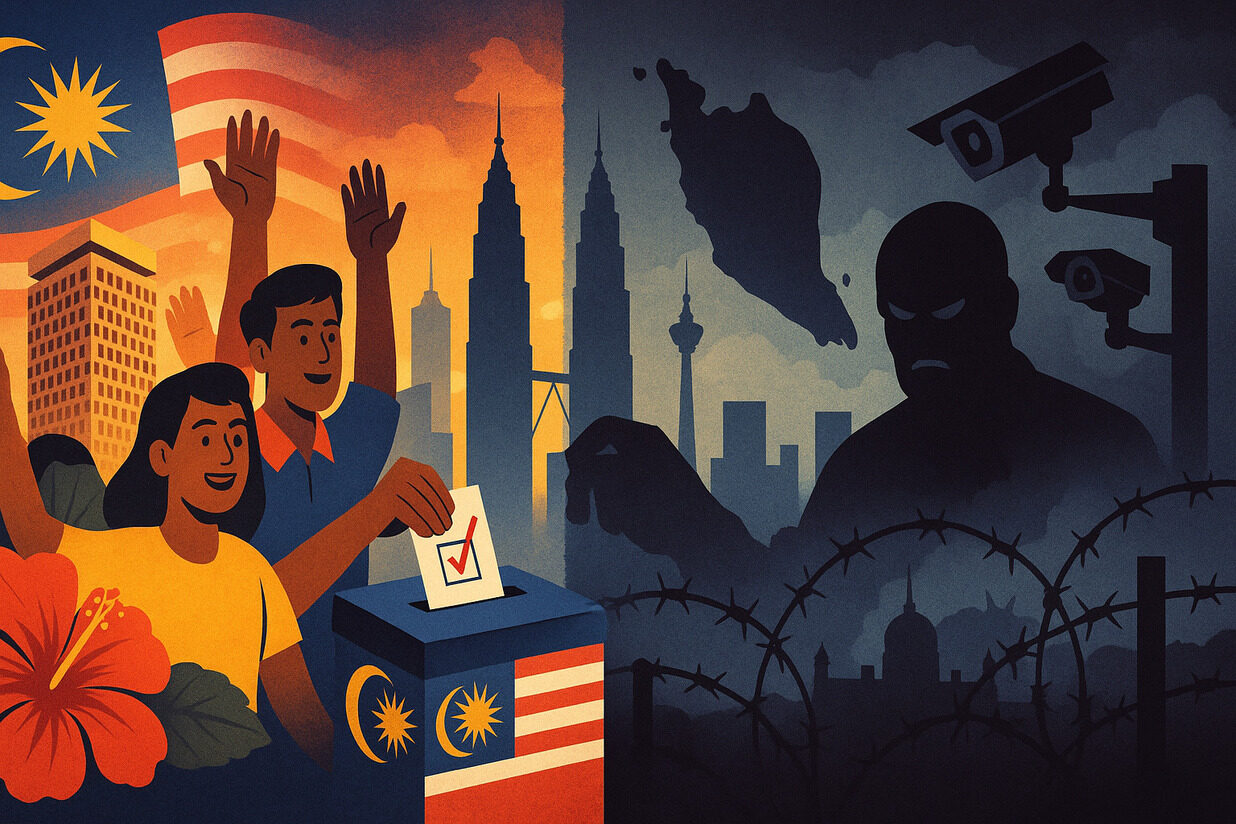 Perbandingan Demokrasi dan Otoritarianisme di Malaysia
