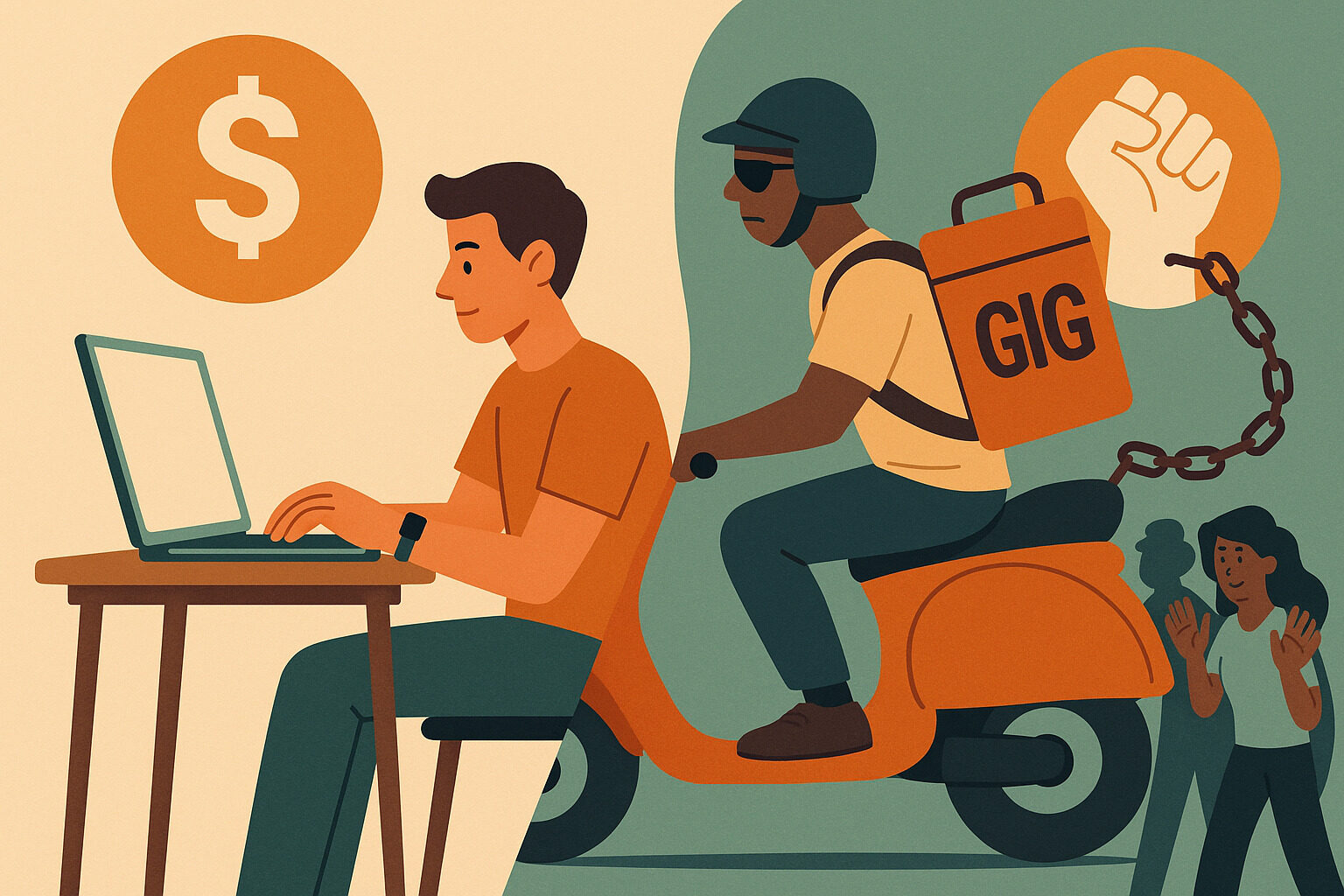 Ekonomi Gig Antara Pekerjaan dan Eksploitasi